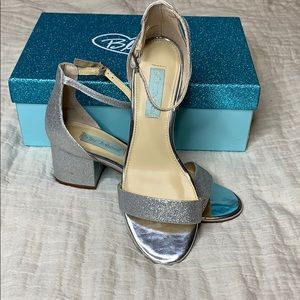 Silver Homecoming Sandals